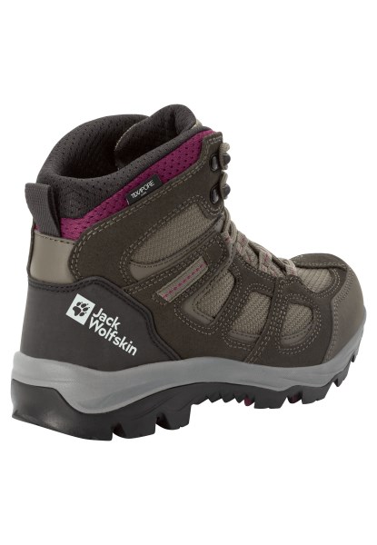 Kaki-bordeaux Vojo 3 Texapore Mid W Jack Wolfskin Fashion