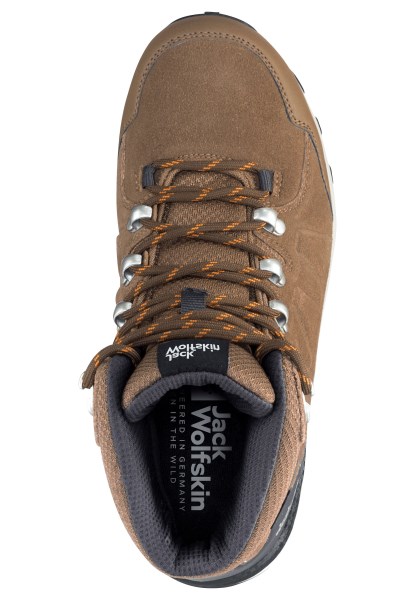 Refugio Texapore Mid W Bruin-abrikoos Fashion Jack Wolfskin