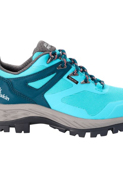 Jack Wolfskin Turkoois-koraal Rebelliegids Texapore Low W Origins