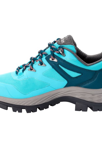 Jack Wolfskin Turkoois-koraal Rebelliegids Texapore Low W Origins