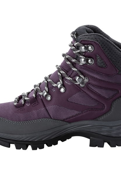 Paars-grijze Jack Wolfskin Beste Rebelliegids Texapore Mid W