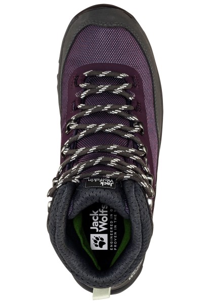 Paars-grijze Jack Wolfskin Beste Rebelliegids Texapore Mid W