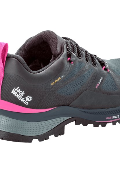 Fantoomroze Fashion Jack Wolfskin Force Striker Texapore Low W