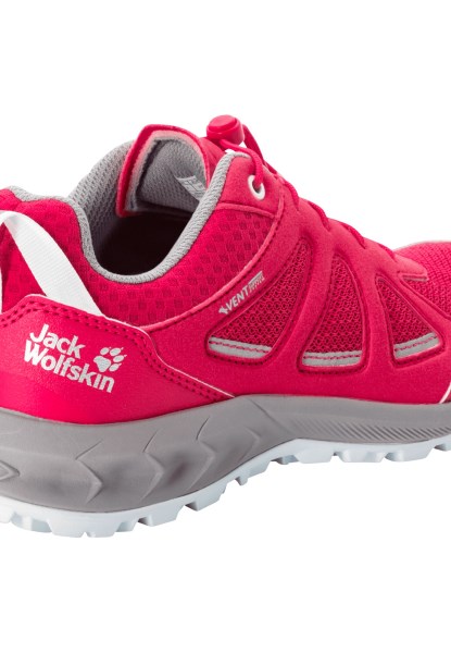 Rood-lichtgrijze Collectie Woodland 2 Vent Low W Jack Wolfskin