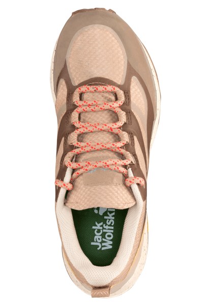 Beige-lichtbeige Terraventure Texapore Laag Jack Wolfskin Collecties