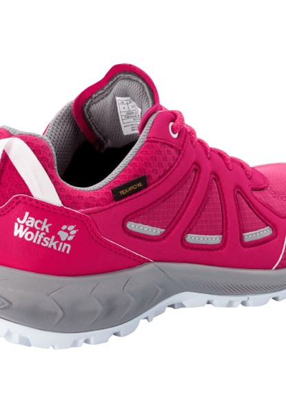 Rood-lichtgrijs Woodland 2 Texapore Low W Origin Jack Wolfskin
