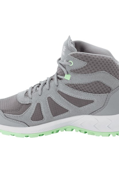 Beste Donkergrijs-lichtgroen Bos 2 Texapore Mid W Jack Wolfskin