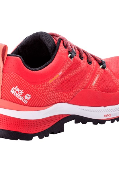 Force Striker Texapore Low W Jack Wolfskin Roze-grijs Nieuw