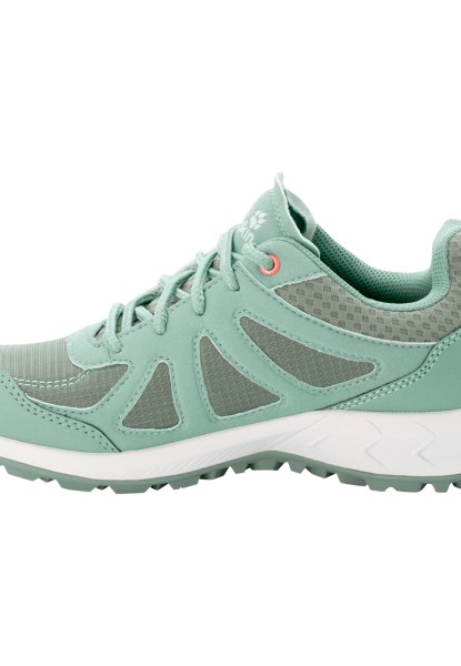 Forest 2 Texapore Low W Lichtgroen-witte Jack Wolfskin-collectie