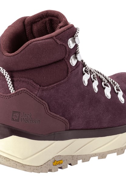 Mode Bordeaux-beige Terraventure Urban Mid W Jack Wolfskin