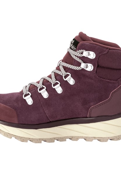Mode Bordeaux-beige Terraventure Urban Mid W Jack Wolfskin