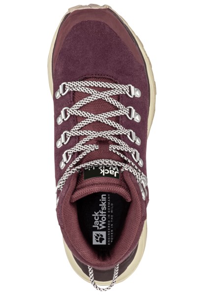 Mode Bordeaux-beige Terraventure Urban Mid W Jack Wolfskin