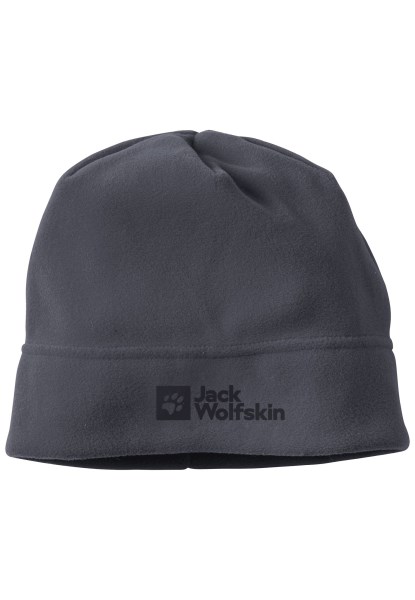 Jack Wolfskin Real Stuff Beanie Merk Ebony
