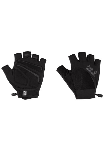 Tourer Handschoen Kort Jack Wolfskin Collectie Zwart