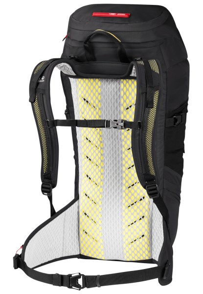 Oorsprong Jack Wolfskin Zwarte Wolftrail 28 Recco