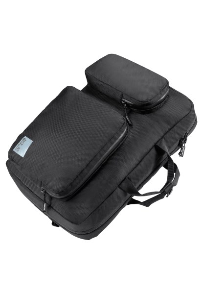 Ultra Zwarte New York 2in1 Flipbag Beste Jack Wolfskin