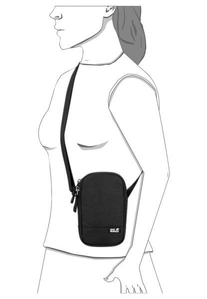 Zwarte Modieuze Secretaresse Jack Wolfskin
