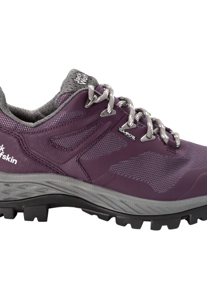 Rebellie Gids Texapore Low W Paars-grijze Origine Jack Wolfskin