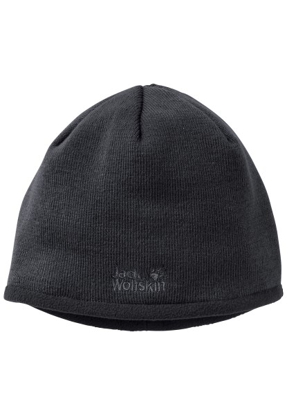 Jack Wolfskin Hot Stormlock Logo Gebreide Muts Zwart