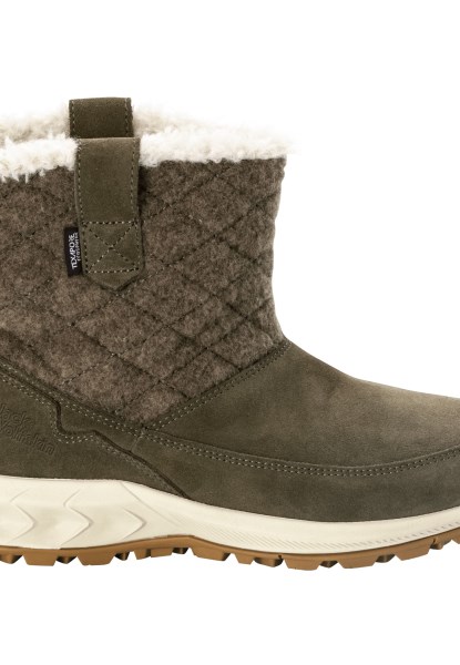 Fashion Kaki-grijze Jack Wolfskin Queenstown Texapore Laars W