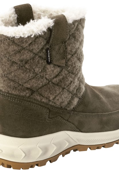 Fashion Kaki-grijze Jack Wolfskin Queenstown Texapore Laars W