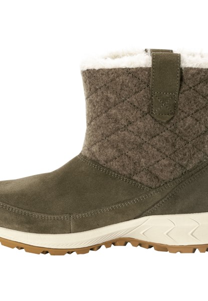 Fashion Kaki-grijze Jack Wolfskin Queenstown Texapore Laars W