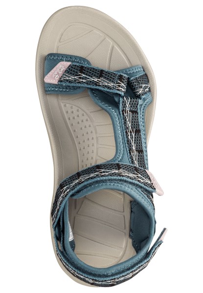 Jack Wolfskin Blauwachtig Grijs-roze Hot Wave Breaker W