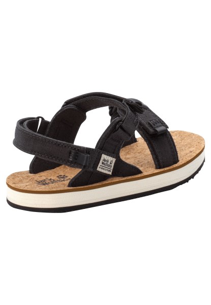Jack Wolfskin Ecostride 2 Sandaal W Collectie Phantom-kurk