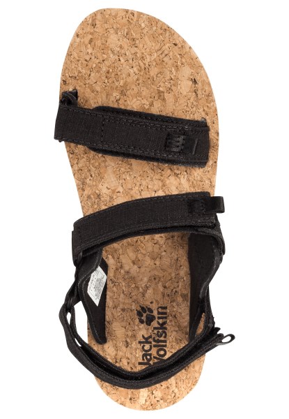 Jack Wolfskin Ecostride 2 Sandaal W Collectie Phantom-kurk