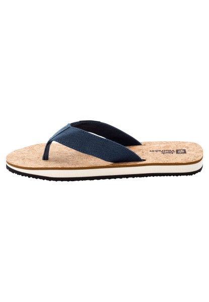 Blauw-kurk Merk Jack Wolfskin Ecostride 2 Pantoffel W