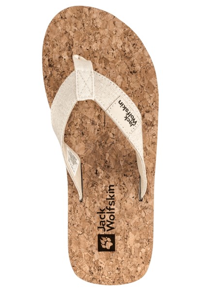 Ecostride 2 Pantoffel Met Jack Wolfskin Van Natuurkurk