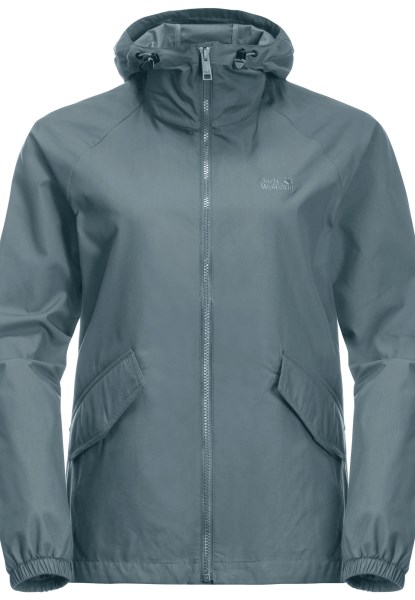 Reisjas Aan Het Meer W Jack Wolfskin Brand Teal Grey