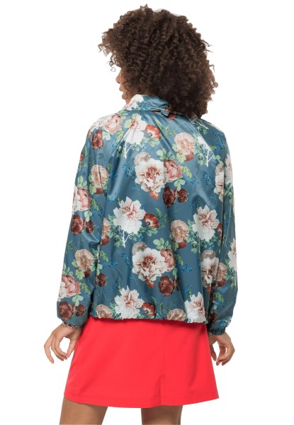 Bloem Blouson W Hot Jack Wolfskin Blauwgroen Grijs All-over