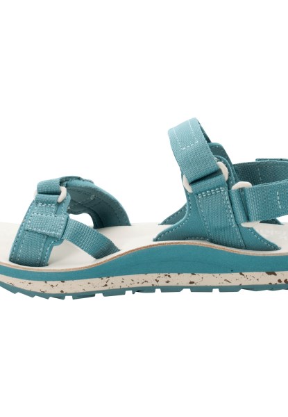Blauwgrijs-roze Hot Outfresh Deluxe Sandaal Met Jack Wolfskin