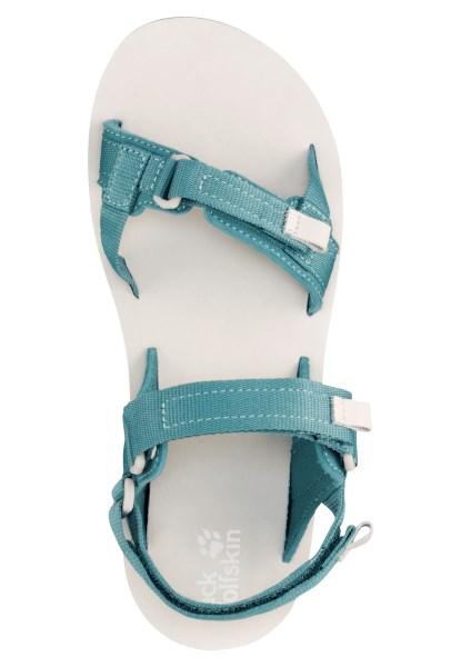Blauwgrijs-roze Hot Outfresh Deluxe Sandaal Met Jack Wolfskin