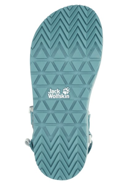 Blauwgrijs-roze Hot Outfresh Deluxe Sandaal Met Jack Wolfskin