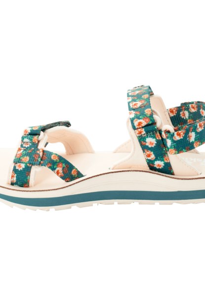 Origin Jack Wolfskin Outfresh Deluxe Sandaal W Groenblauw All Over