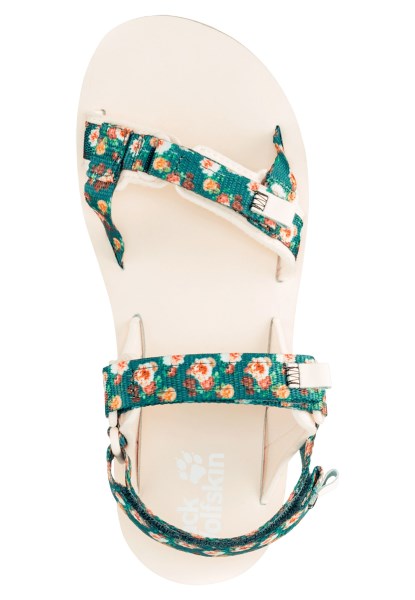 Origin Jack Wolfskin Outfresh Deluxe Sandaal W Groenblauw All Over