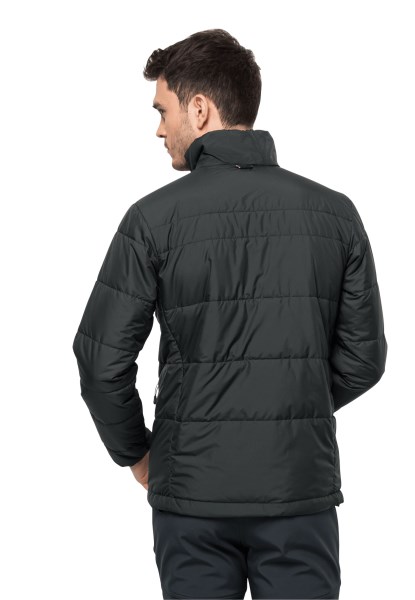 Jack Wolfskin Zwarte Bergland 3in1 Jas M Collecties