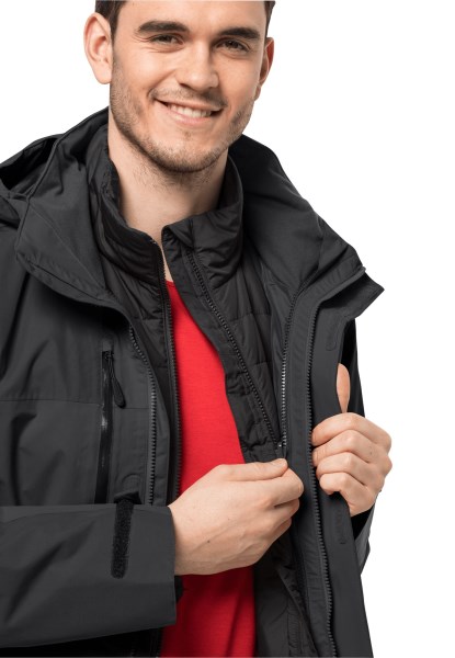 Black Jack Wolfskin Jaspis 3in1 Jas M Heet