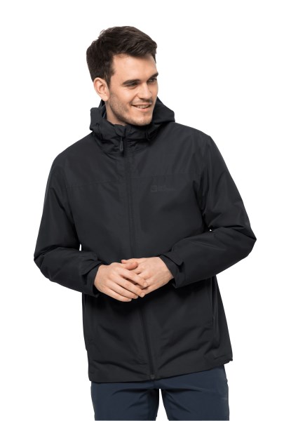 Zwart Taubenberg 3in1 Jack M Jack Wolfskin Fashion