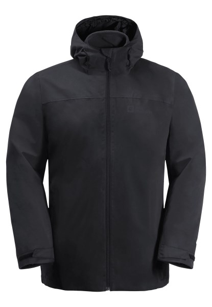 Zwart Taubenberg 3in1 Jack M Jack Wolfskin Fashion