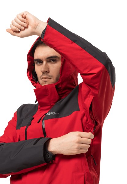 Originele Adrenaline Rode Jaspis 3in1 Jack M Jack Wolfskin