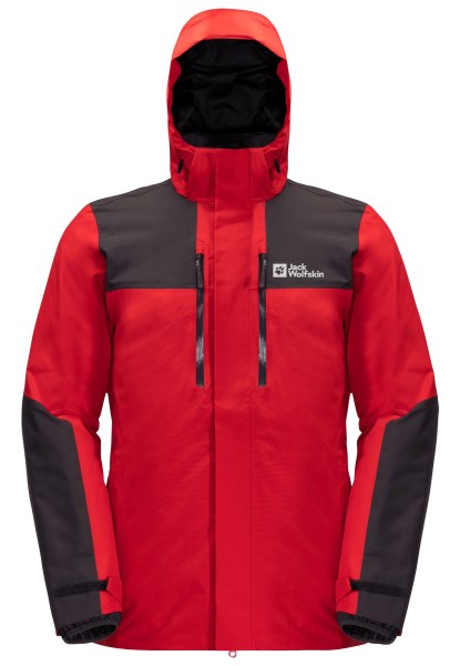 Originele Adrenaline Rode Jaspis 3in1 Jack M Jack Wolfskin