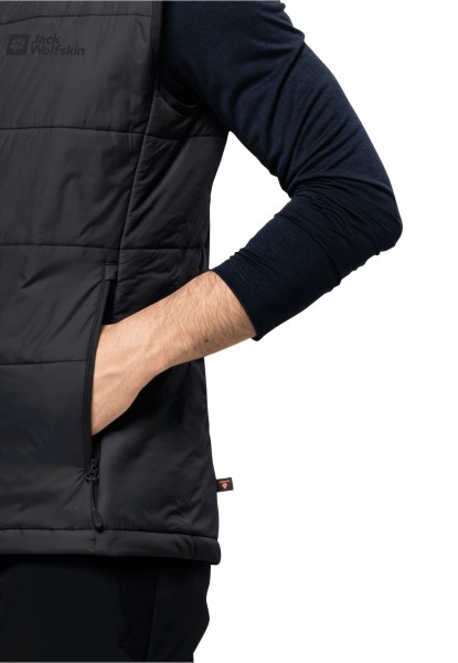 Bergland Ins Vest M Black Jack Wolfskin Nieuw