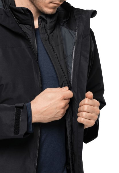 Bergland Ins Vest M Black Jack Wolfskin Nieuw