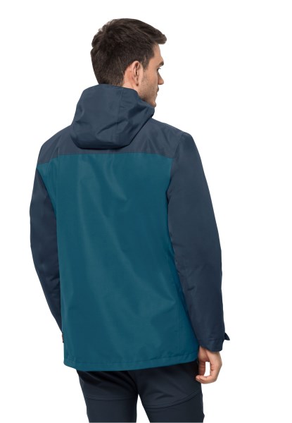 Taubenberg 3in1 Jas M Collectie Jack Wolfskin Blue Coral