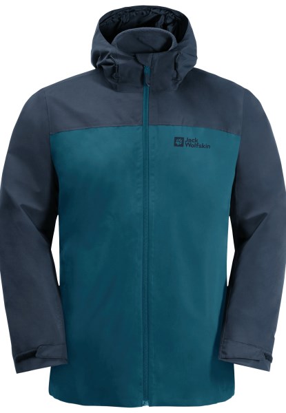 Taubenberg 3in1 Jas M Collectie Jack Wolfskin Blue Coral