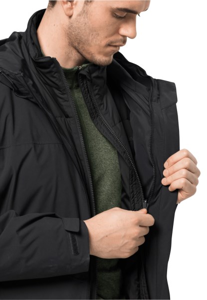 Black Jack Wolfskin Beste Feldberg 3in1 Jas M