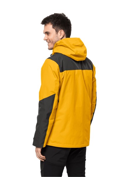 Stevige Gele Xt Collectie Jasper 3in1 Jas M Jack Wolfskin